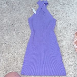 Sexy lilac sweater dress NEW w tags 💜